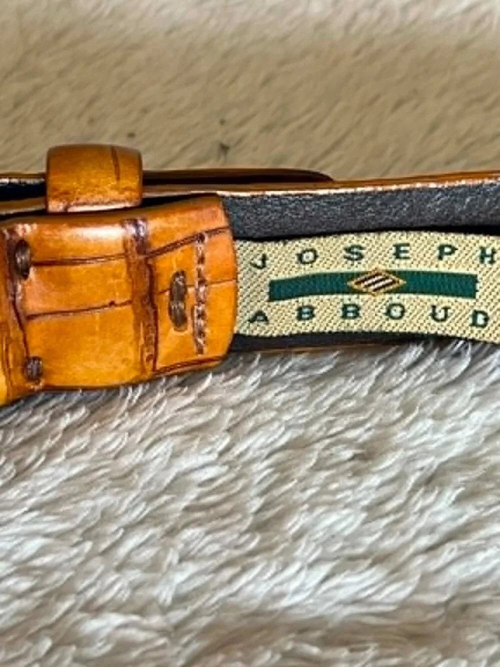 Joseph Abboud Men's Italian Leather Belt size 34/85